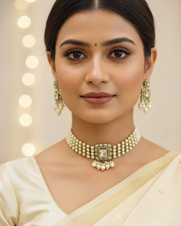 Silver_Brass_Necklace_Set_For_Women